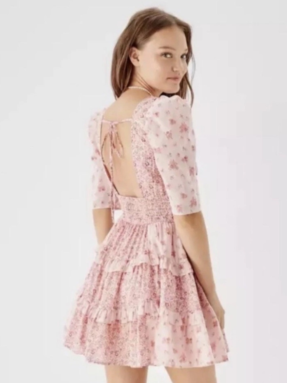 Amercian Eagle Coastal Cowgirl Rodeo
Festival Tiered Floral Dress Size Small - Picture 15 of 15